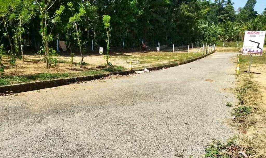 5 valuable plots near Kadawatha Wabada road for sale immediately.-4