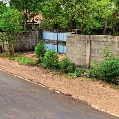 5 area 7 pit land with frontage 80 feet along Rasapada road going to Neerveli-Siruppitti-Nilawari for sale